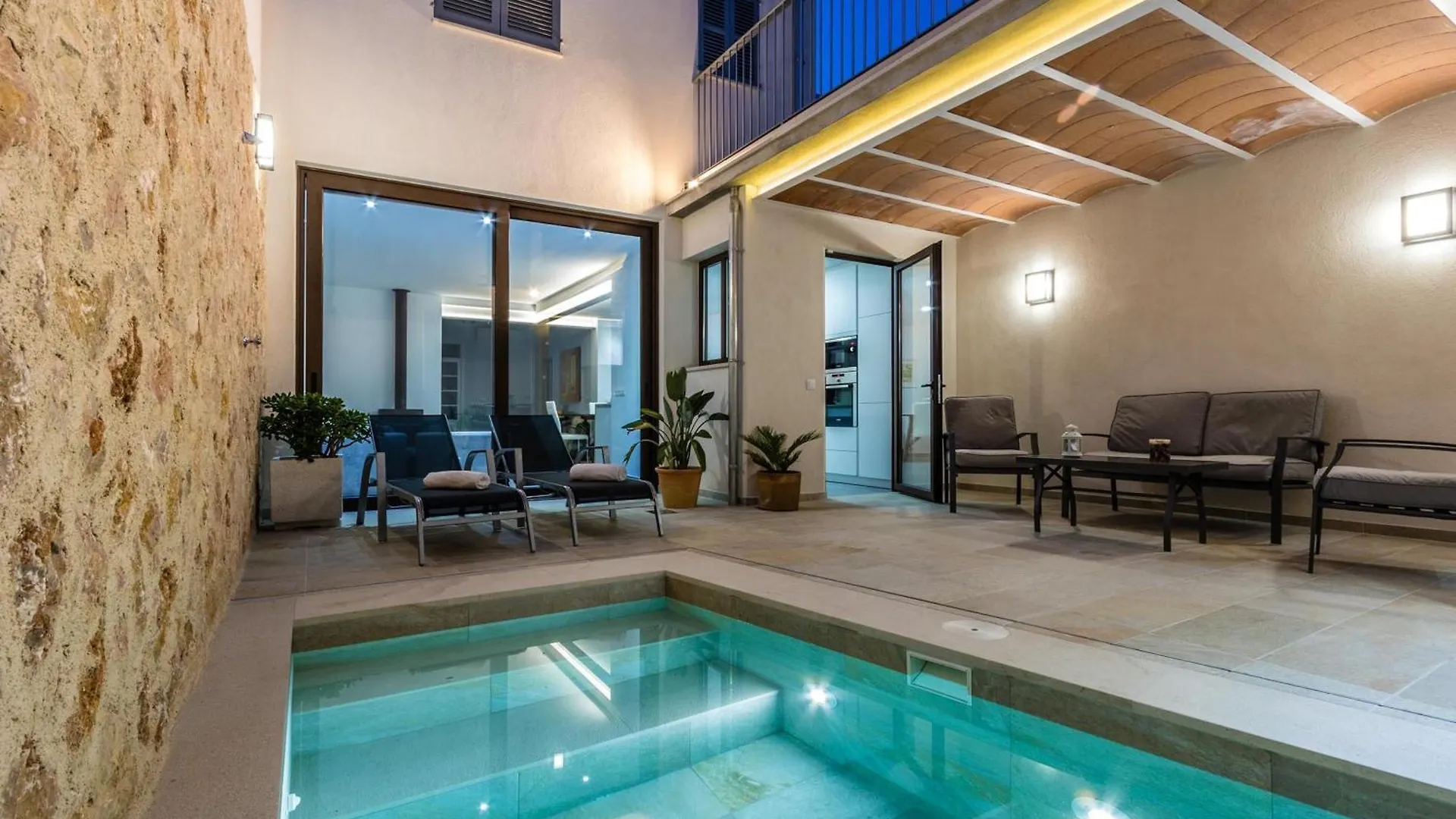 Villa Historic Pollensa Townhouse Casa Bugera 3 Bedrooms Private Pool Walking Distance To Centre