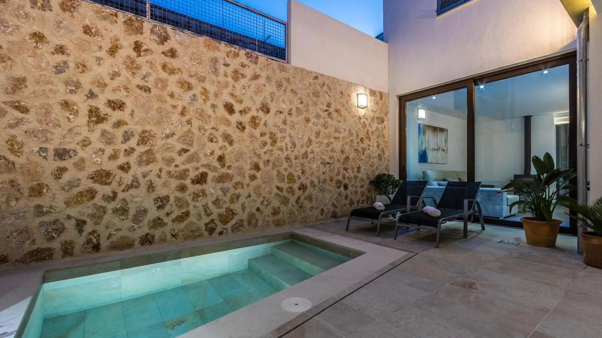 Villa Historic Pollensa Townhouse Casa Bugera 3 Bedrooms Private Pool Walking Distance To Centre